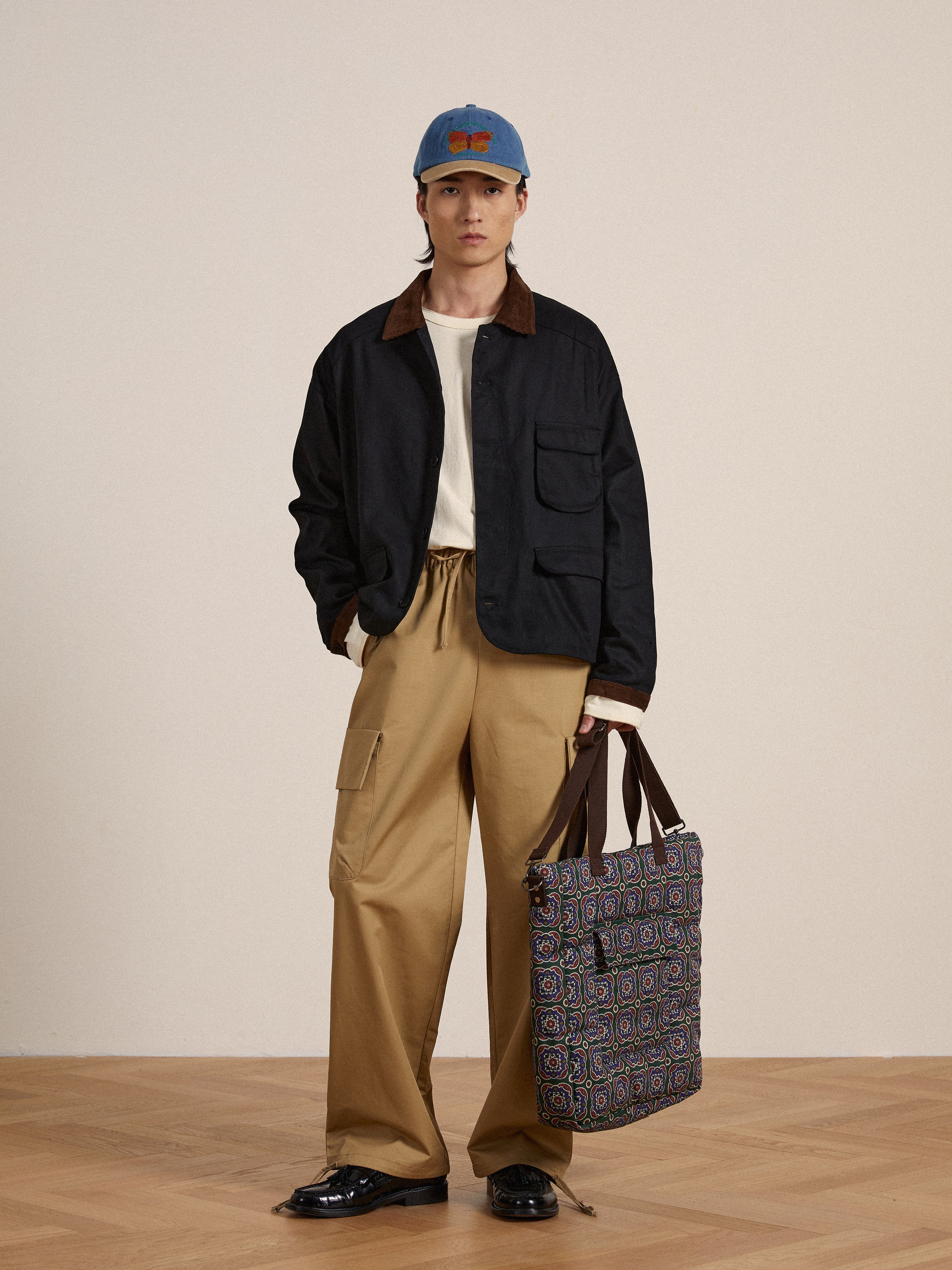 Lar Waxed Cotton Box Coat - Image 8