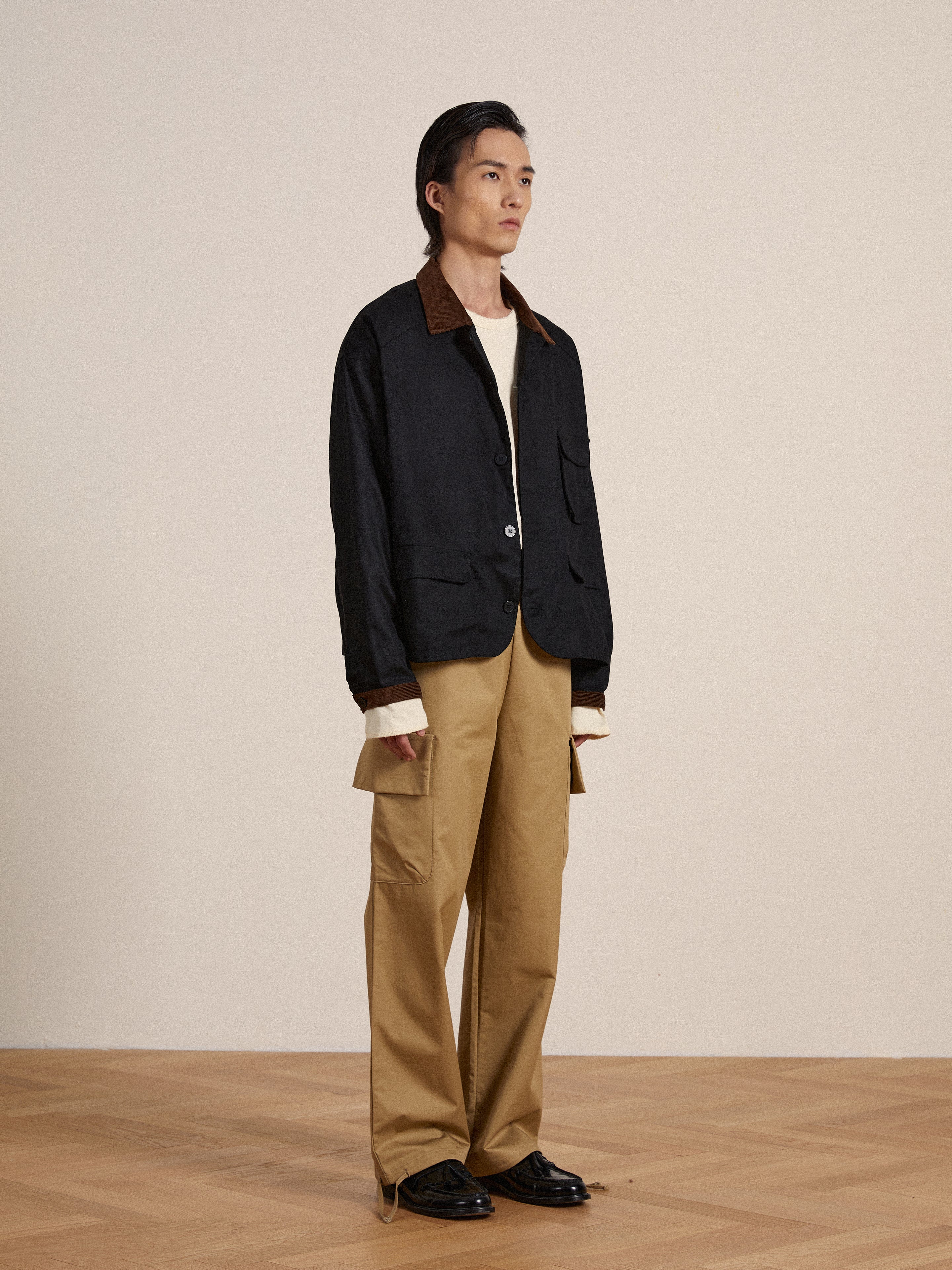 Lar Waxed Cotton Box Coat - Image 9