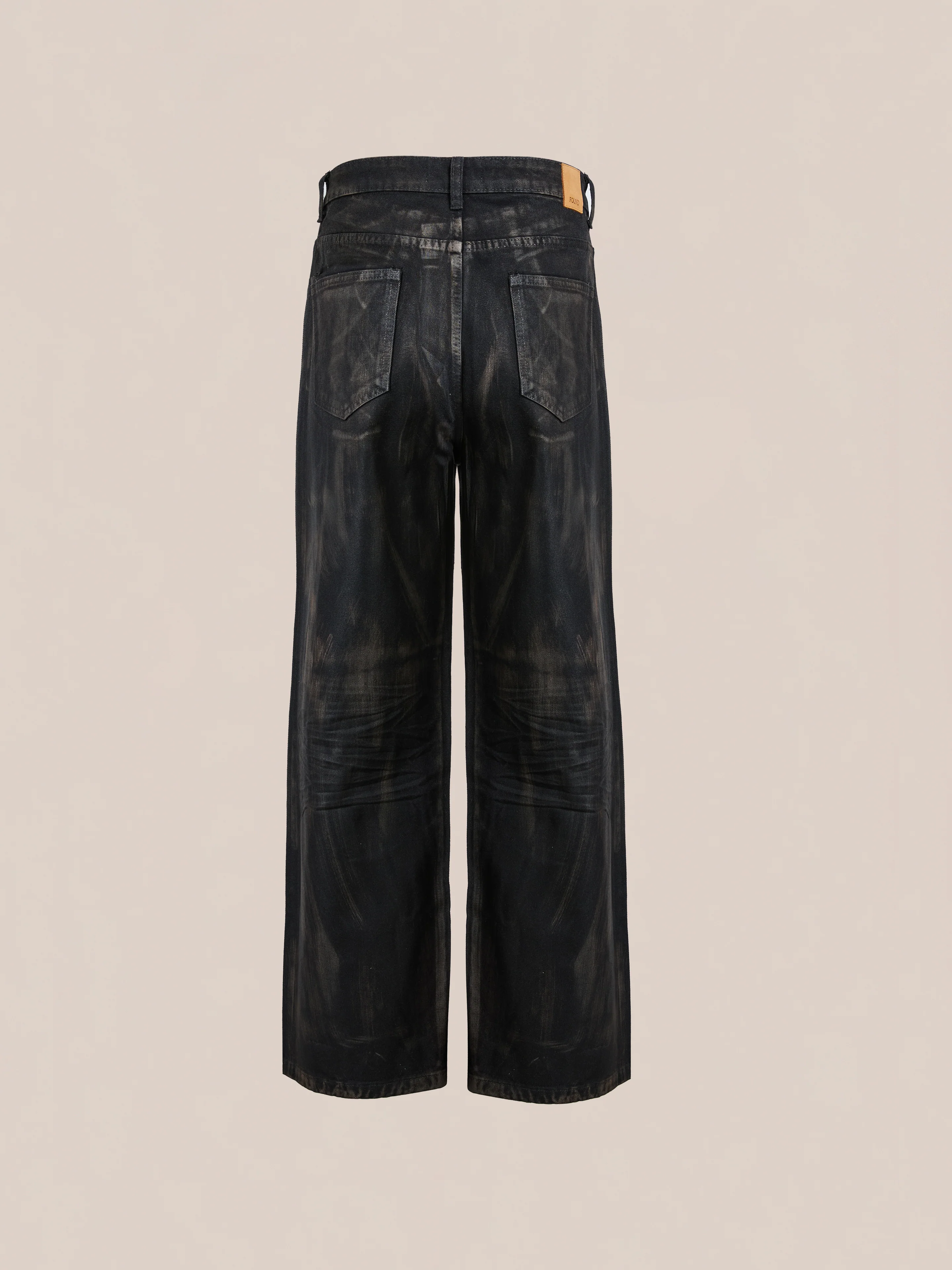 Waxed Studded Jeans - Image 6
