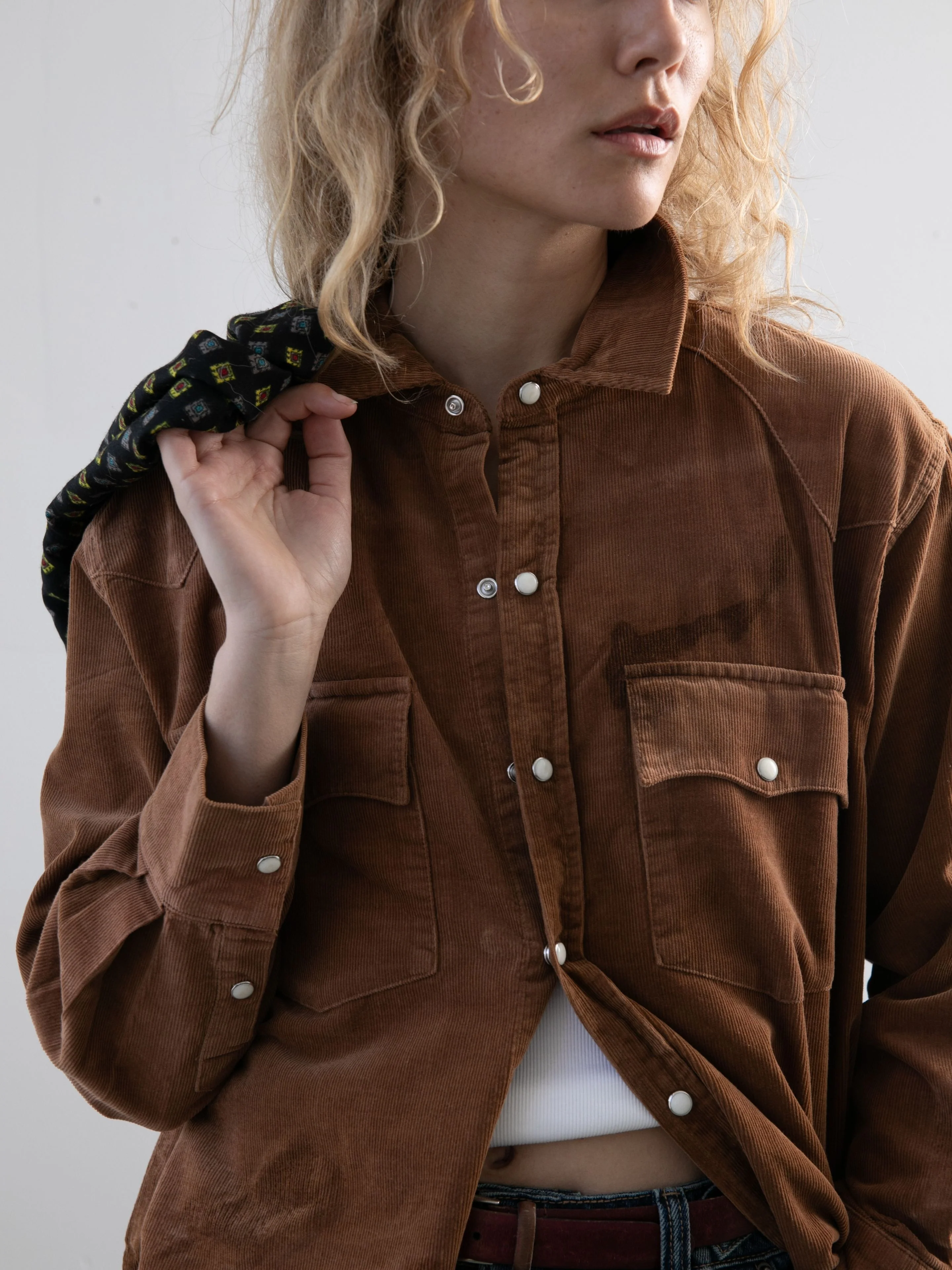 Western Corduroy Shirt - Image 8