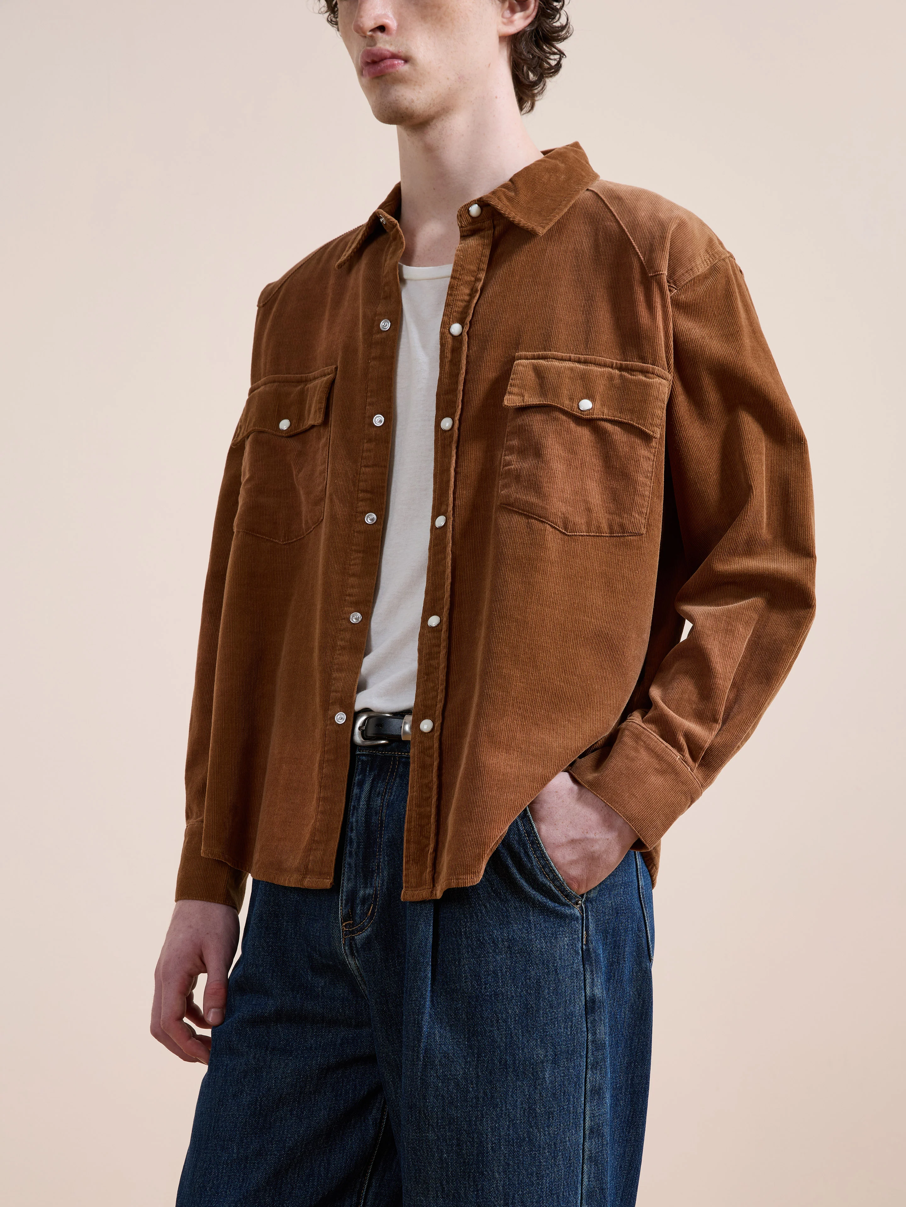 Western Corduroy Shirt - Image 9