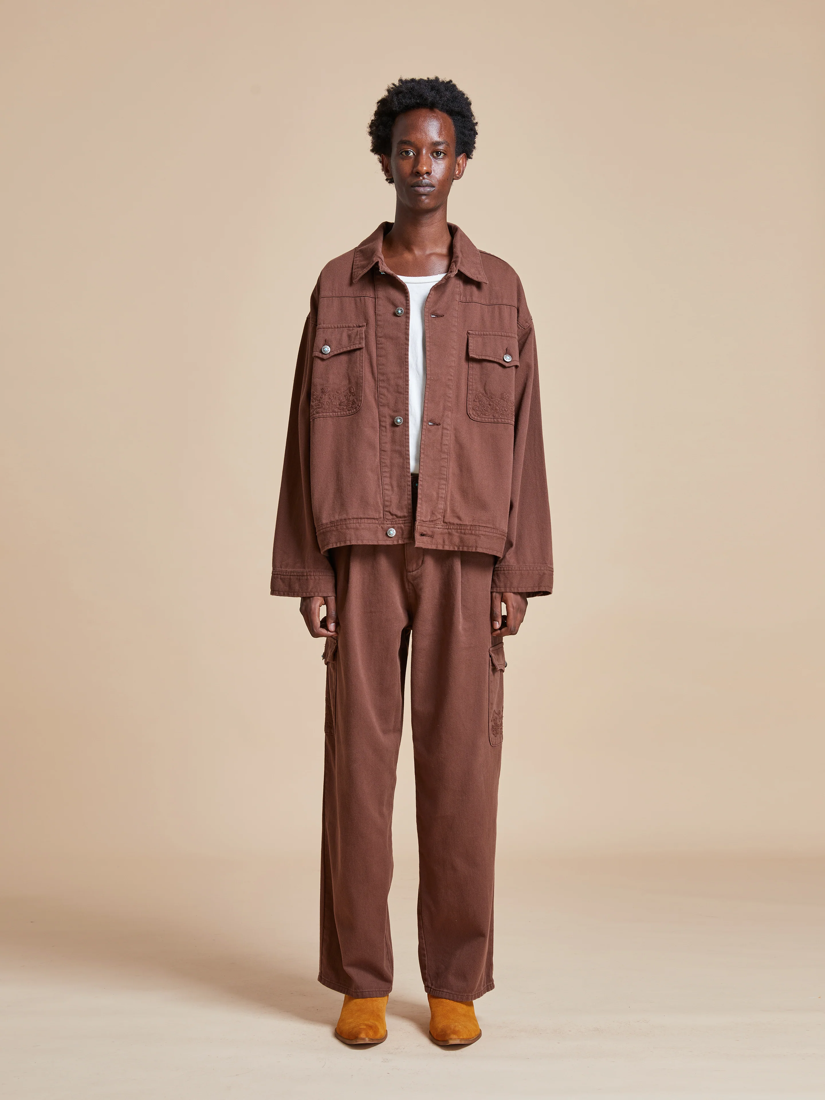 Dusky Western Trucker Jacket - Image 15
