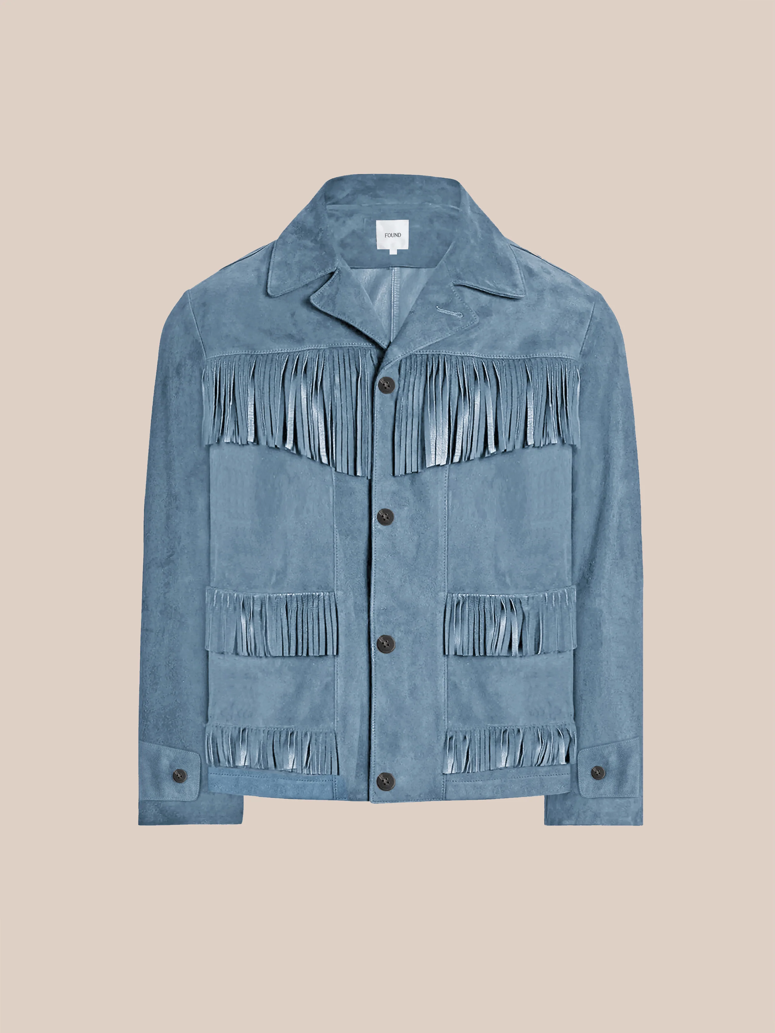 Western Suede Fringe Jacket - Image 4