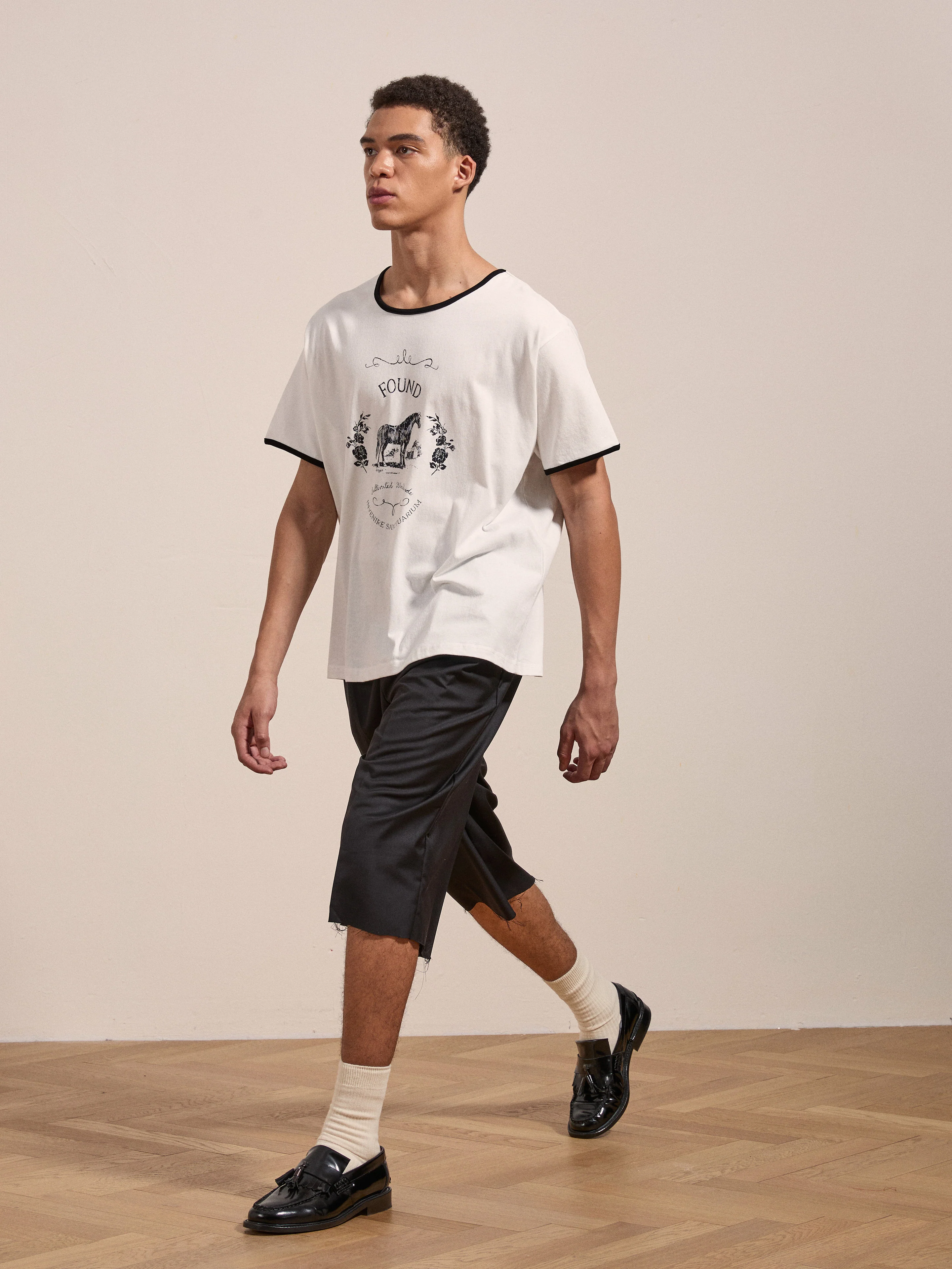 Horse Crest Ringer Tee - Image 4