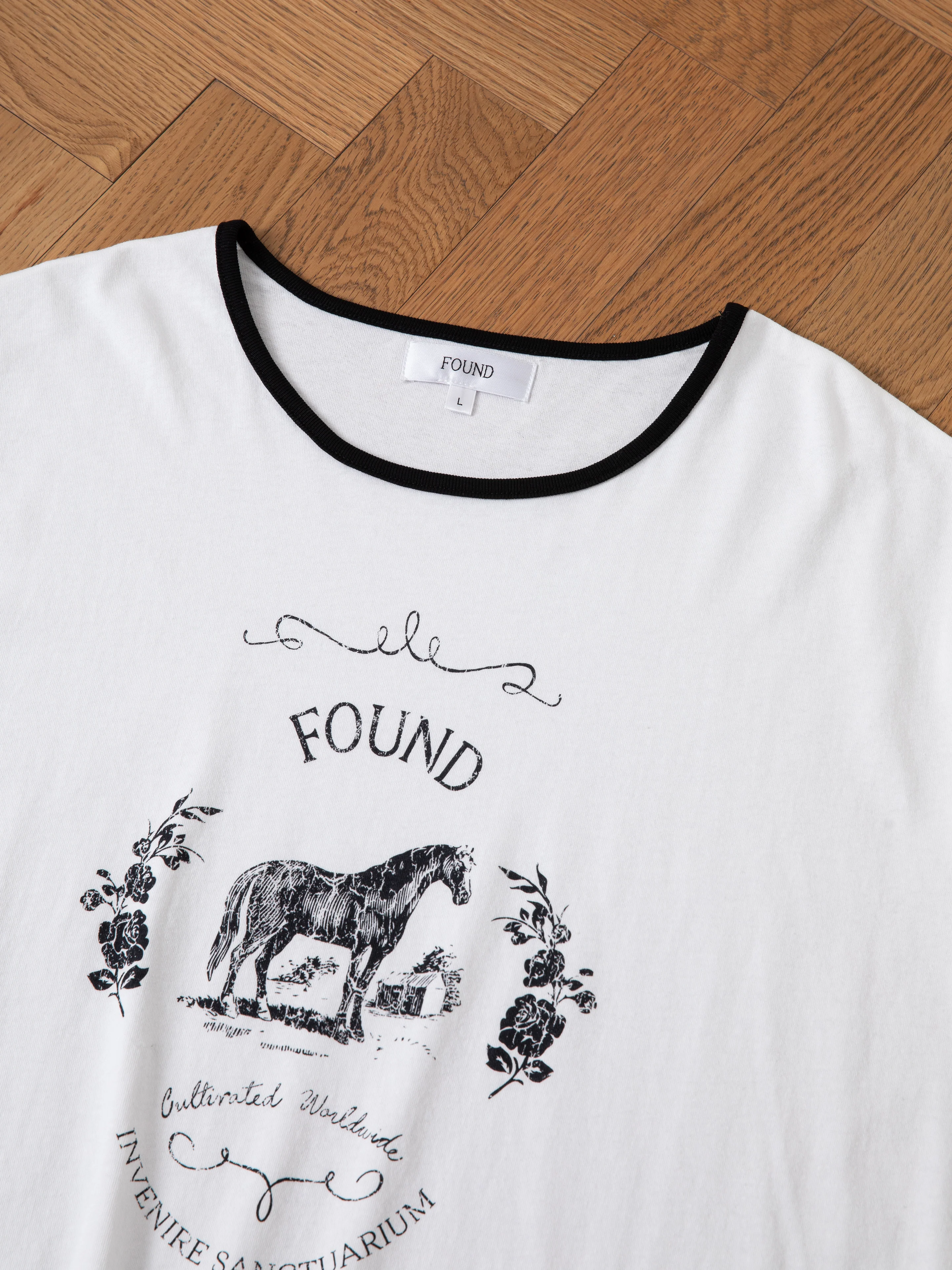 Horse Crest Ringer Tee - Image 5