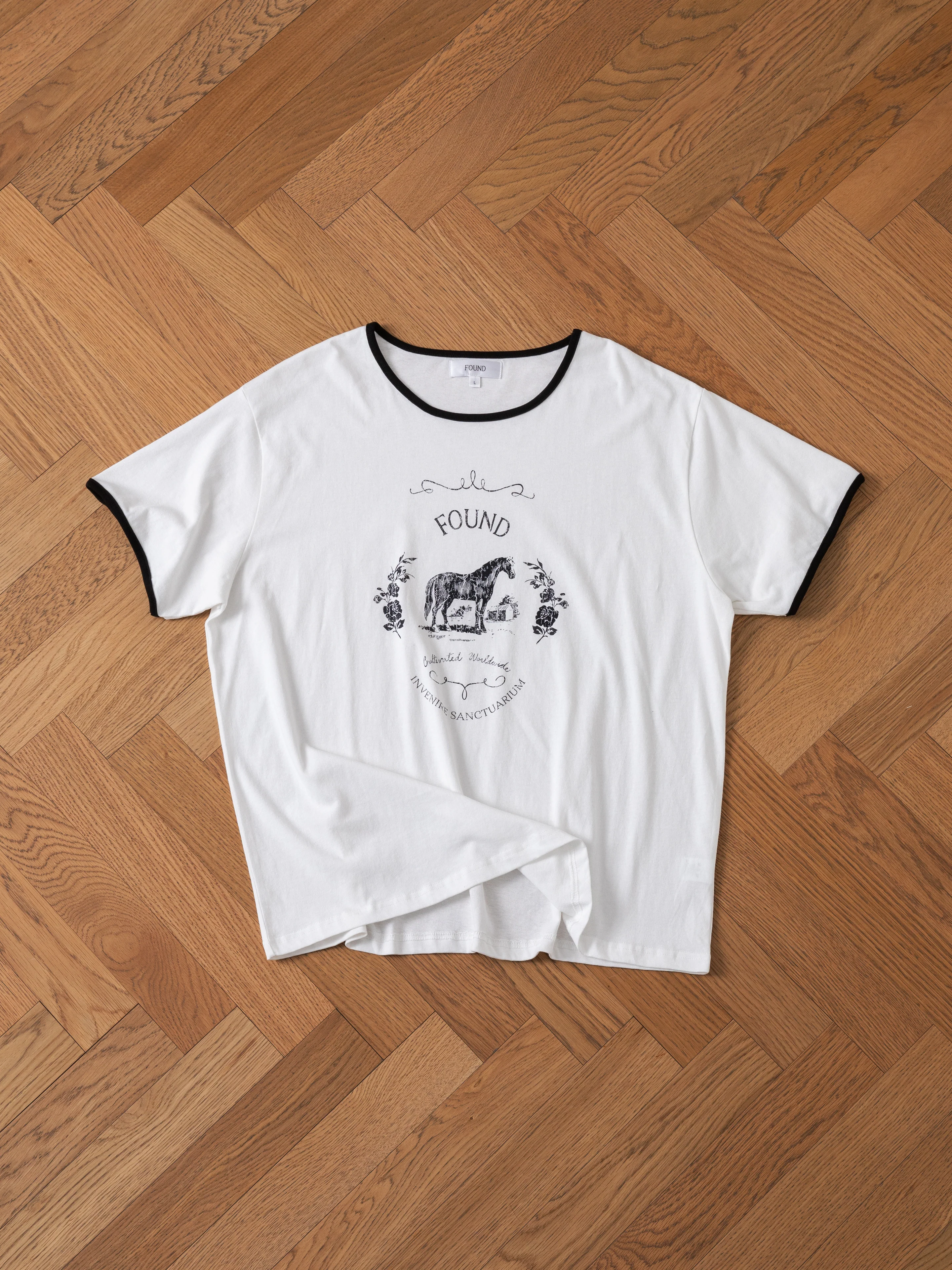 Horse Crest Ringer Tee - Image 8